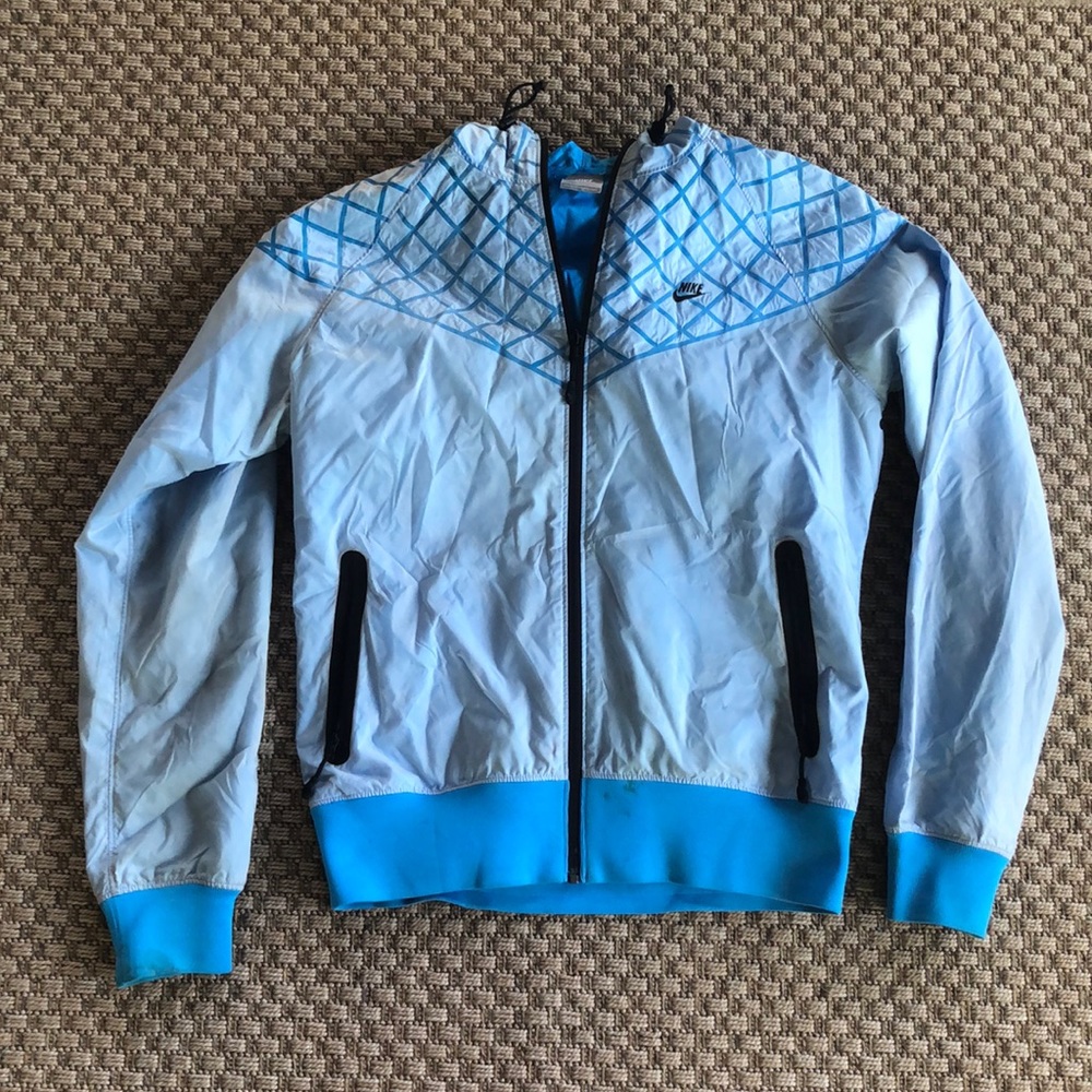 Blue Nike Windbreaker